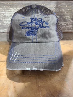 5 Star Custom Designs Herring Cap Dark Gray/Navy Embroidery