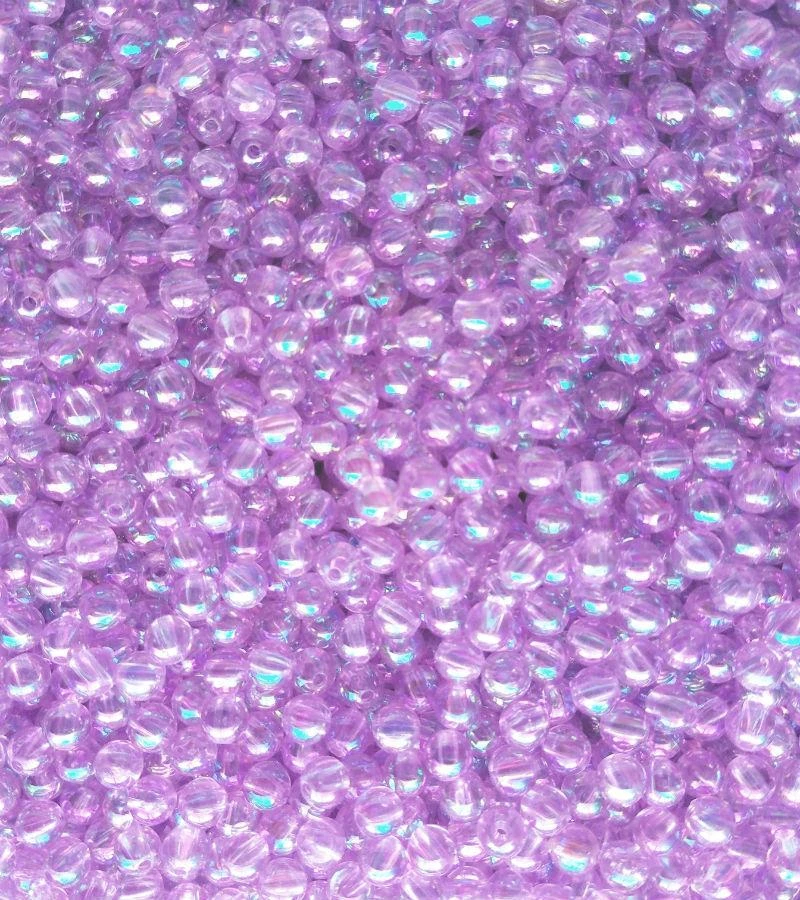 Big Eye Spinnerbaits 6 Mm Beads AB29-Pearl Lite Purple Beads 3 Big Eye Spinnerbaits 6 Mm Beads AB29-Pearl Lite Purple Beads