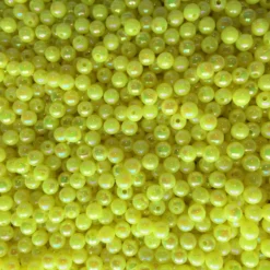 Big Eye Spinnerbaits AB58-Pearl Chartreuse Beads