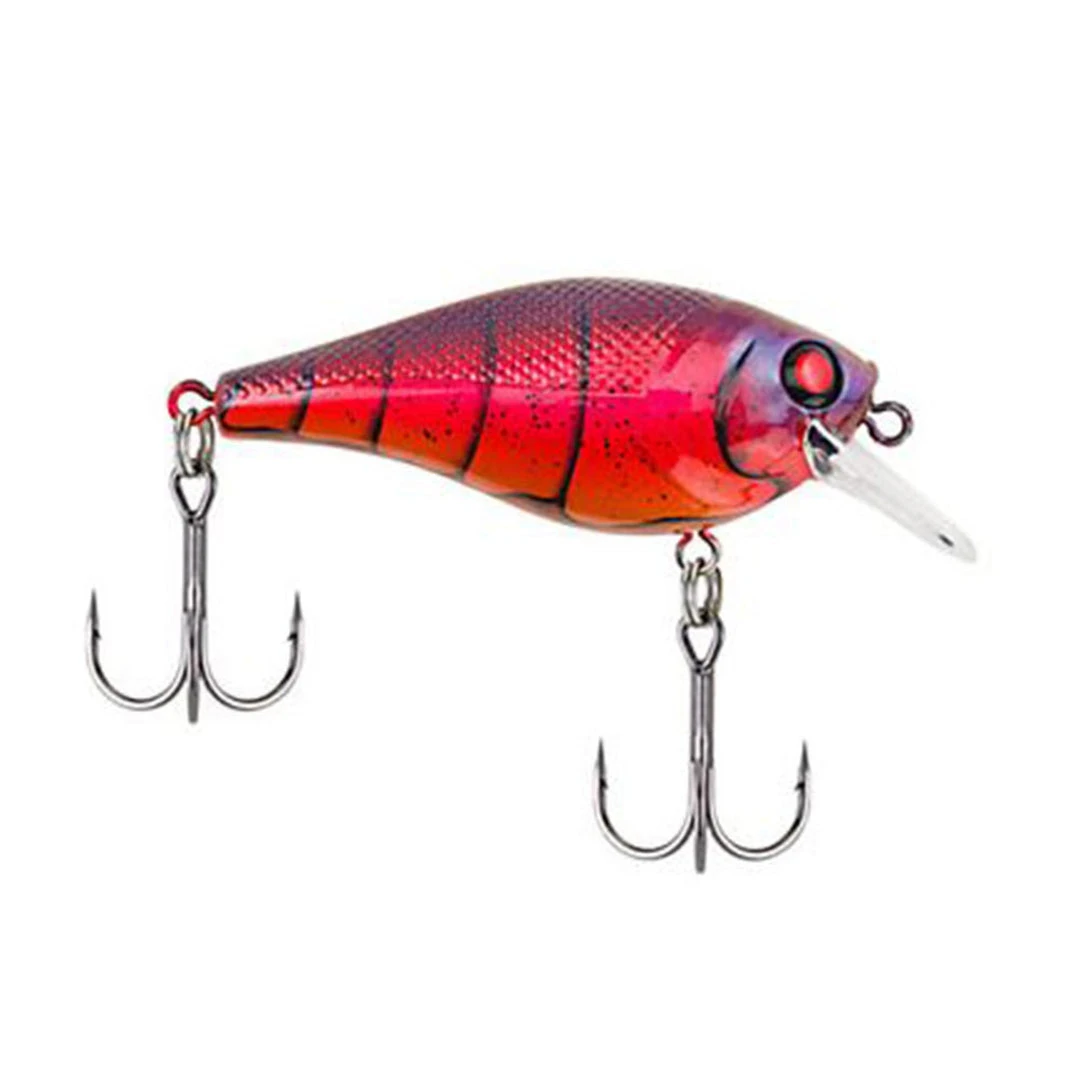 Pure Fishing Bass Lures Berkley Special Red Craw Squarebull 3 Pure Fishing Bass Lures Berkley Special Red Craw Squarebull