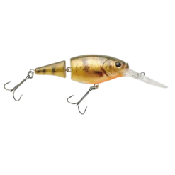 Pure Fishing HD Yellow Perch Jointed Flicker Shad Berkley