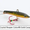 Big Eye Spinnerbaits Verticle Jigs & Spoons CR 8-Gold Carp 1 Big Eye Spinnerbaits Verticle Jigs & Spoons CR 8-Gold Carp