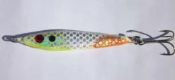 Big Eye Spinnerbaits Verticle Jigs & Spoons Chartreuse Orange Spoon