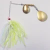 Big Eye Spinnerbaits Char White W/Gold Bass Spinnerbaits 1 Big Eye Spinnerbaits Char White W/Gold Bass Spinnerbaits