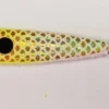 Big Eye Spinnerbaits Chartreuse White/Gold Tape Spoon 2 Big Eye Spinnerbaits Chartreuse White/Gold Tape Spoon