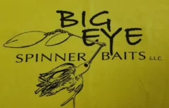 Big Eye Spinnerbaits T-Shirts Youth Char/Blk Large
