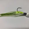 Big Eye Spinnerbaits Chartreuse Fish Scale Skirt Jig Jigs