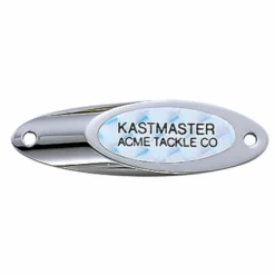 Big Eye Spinnerbaits Ice Fishing Chrome Flash Tape Kastmaster