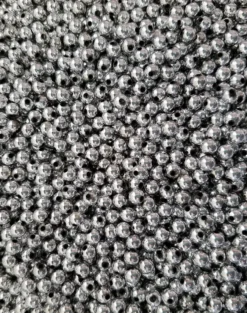 Big Eye Spinnerbaits D4-Metallic Silver Beads