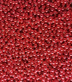 Big Eye Spinnerbaits D8-Metallic Red Beads