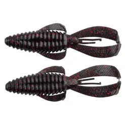 Big Eye Spinnerbaits Bass Lures Black Neon Rage Tail Bug