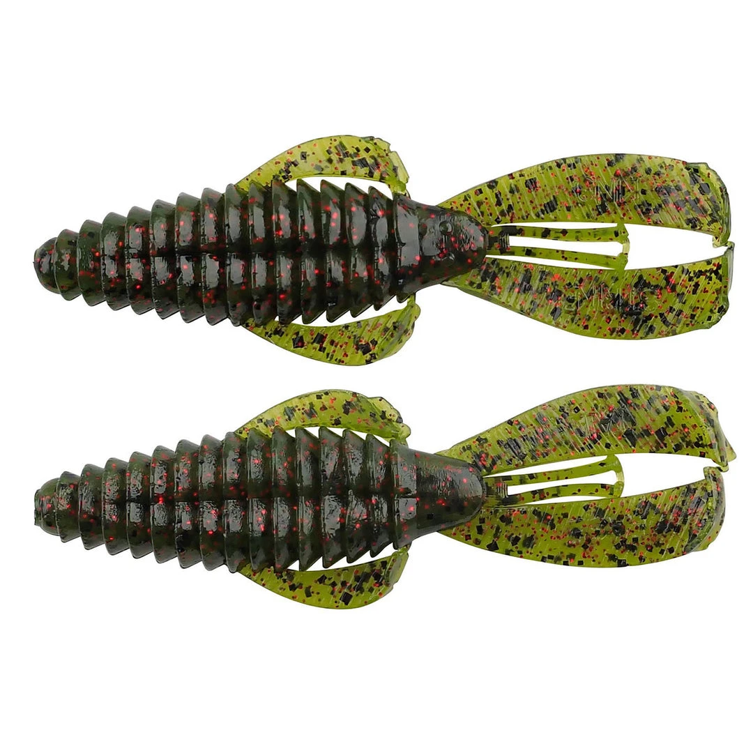 Big Eye Spinnerbaits Watermelon/Red Flake Rage Tail Bug 3 Big Eye Spinnerbaits Watermelon/Red Flake Rage Tail Bug
