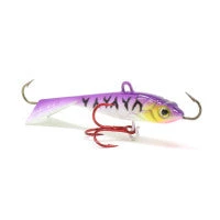 Sports Specialists Of MILW INC Ice Fishing Glow Purple Tiger Tikka Mino