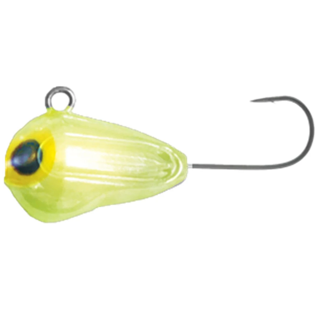 Acme Tackle Ice Fishing Glow Tungsten Jig Slider 3 Acme Tackle Ice Fishing Glow Tungsten Jig Slider