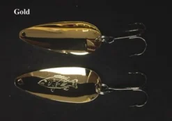 Big Eye Spinnerbaits Gold Dixie Jet Flutter Spoon Verticle Jigs & Spoons
