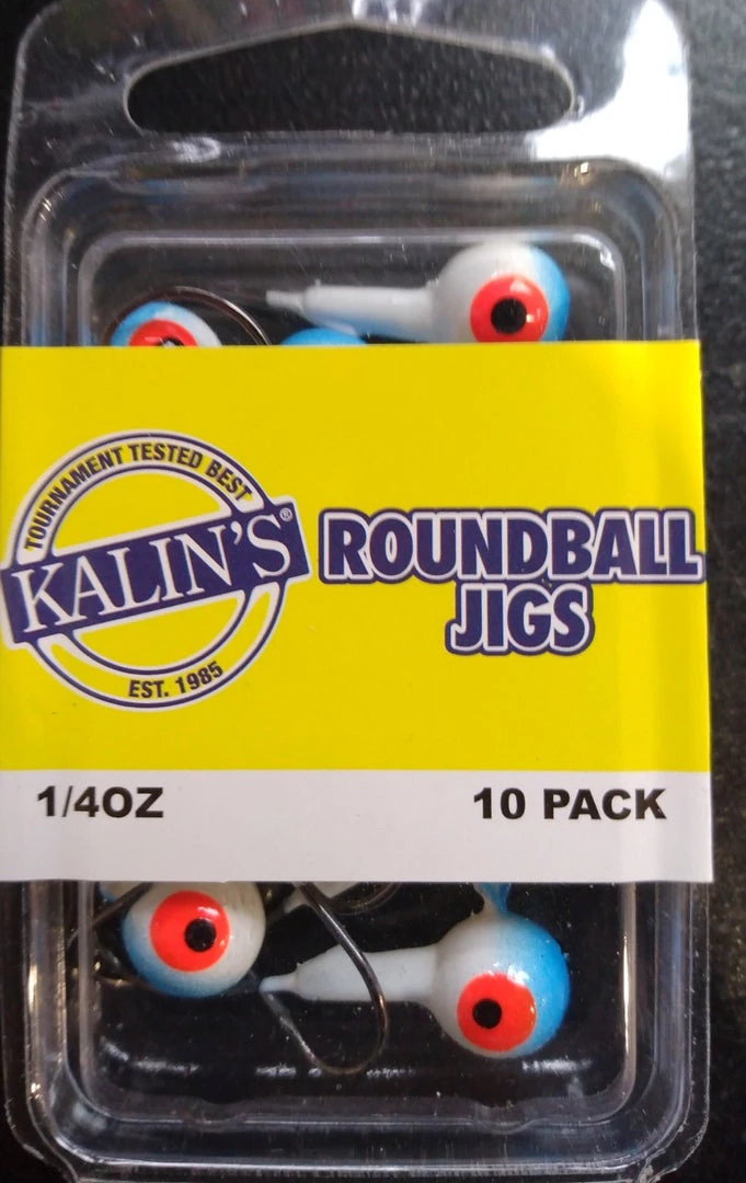 Sports Specialists Of MILW INC Blue/White Kalin Roundball Jig Jigs 3 Sports Specialists Of MILW INC Blue/White Kalin Roundball Jig Jigs