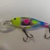 Tim Sanderson Custom Painted Lures Skittles Custom Flicker Shad 2 Tim Sanderson Custom Painted Lures Skittles Custom Flicker Shad