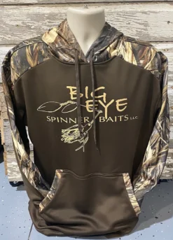 Big Eye Spinnerbaits Apparel & Ball Caps Brown Camo Big Eye Hoodies