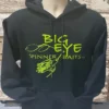 Big Eye Spinnerbaits Blk Hoodie-Lime Green Spinnerbait Apparel & Ball Caps 1 Big Eye Spinnerbaits Blk Hoodie-Lime Green Spinnerbait Apparel & Ball Caps