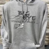 Excel Screenprinting Apparel & Ball Caps Heather Gray Hoodie W/White Spinnerbait