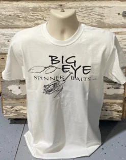 Big Eye Spinnerbaits T-Shirts White