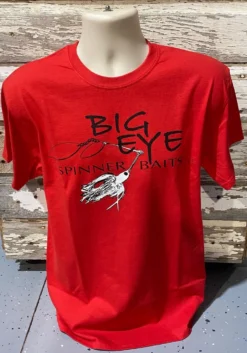 Excel Screenprinting Apparel & Ball Caps Red W/White Spinnerbait T-Shirt