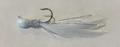 Big Eye Spinnerbaits HWG 01-Hackle HT White Glory Jig