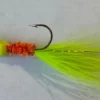 Big Eye Spinnerbaits CMF 07-Chenille Mara Hand Tied Fire Tiger Jig Jigs