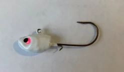 Big Eye Spinnerbaits Jigs White Shiner Jig W/Keeper