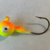 Big Eye Spinnerbaits Char- Orange Round Head Jig Jigs 1 Big Eye Spinnerbaits Char- Orange Round Head Jig Jigs