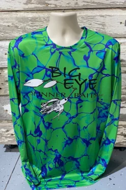 Scale Wear Apparel & Ball Caps Green Blue Performance LS 206