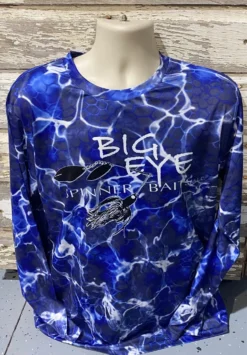 Scale Wear Apparel & Ball Caps Digital Dark Blue Performance LS 207