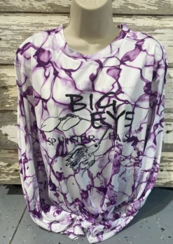 Scale Wear Purple Water Perf. LS Adult 213 Apparel & Ball Caps