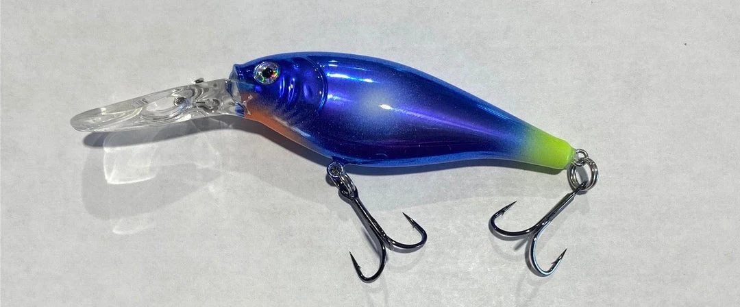 Big Eye Spinnerbaits Blue Blazer Custom Flicker Shad Custom Painted Lures 3 Big Eye Spinnerbaits Blue Blazer Custom Flicker Shad Custom Painted Lures