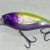 Tim Sanderson Grape Lemonade Custom Flicker Shad