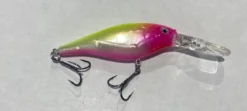 Tim Sanderson Pink Lemonade Custom Flicker Shad Custom Painted Lures