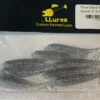 JL Lures Soft Baits Silver Black Flake JLP