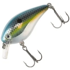 Big Eye Spinnerbaits Bass Lures KVD 1.0 Squarebill Chrome Sexy Shad
