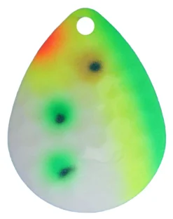 Big Eye Spinnerbaits UV Lemon Drop Wolverine Blade Wolverine Blades