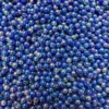 Big Eye Spinnerbaits Metallic Deep Purple Beads 6 Mm Beads