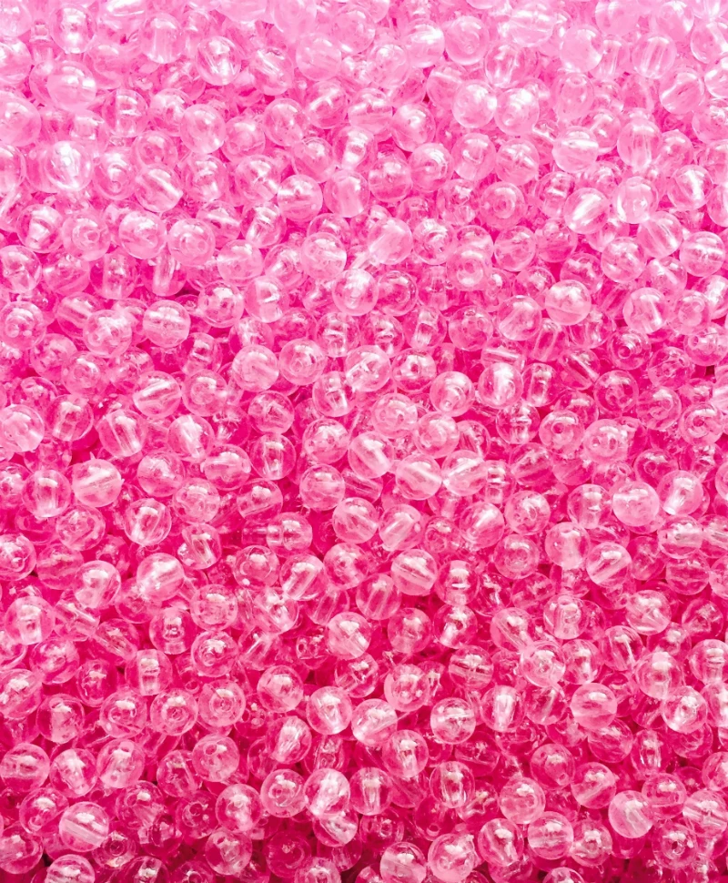 Big Eye Spinnerbaits 6 Mm Beads PL10-Plain Transparent Pretty PB 3 Big Eye Spinnerbaits 6 Mm Beads PL10-Plain Transparent Pretty PB