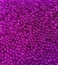 Big Eye Spinnerbaits PL28-Plain Transparent Purple Beads