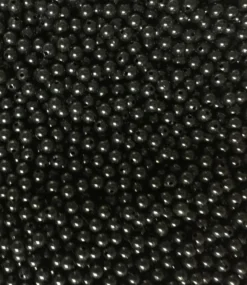Big Eye Spinnerbaits 6 Mm Beads PL45-Plain Black Beads