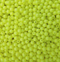 Big Eye Spinnerbaits 6 Mm Beads PL58-Plain Chartreuse Beads