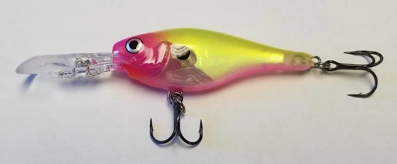 Big Eye Spinnerbaits Pink Lemonade Glass Custom Shad Rap 3 Big Eye Spinnerbaits Pink Lemonade Glass Custom Shad Rap