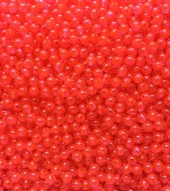 Big Eye Spinnerbaits Plain Cerise Beads 6 Mm Beads
