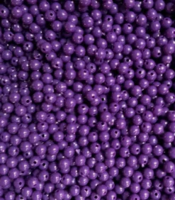 Big Eye Spinnerbaits Plain Deep Purple Beads