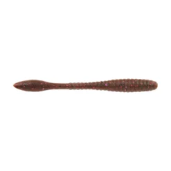 Pure Fishing Bass Lures Berkley Cinnamon Purple Flat Worm