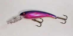 Big Eye Spinnerbaits Hard Baits Purple Pink Spots Wally Diver-5572