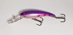 Big Eye Spinnerbaits Purple Spots Wally Diver-5574 Hard Baits